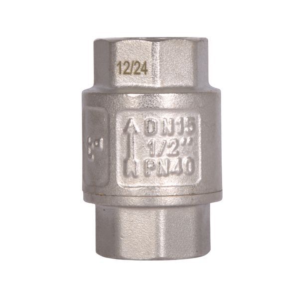 Обратный клапан 1/2"ВВ усиленный с латунным штоком Thermo Alliance Standart TAS246W15 фото