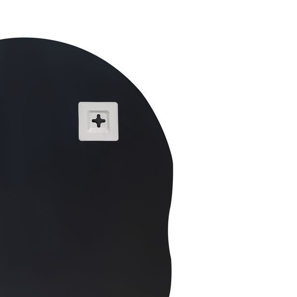 Зеркало Lidz Anny 140.07.02 (1) 600х850х106 настенное с полочкой прямоугольное с дугообразным верхом и фигурными боками LD78AN6085 фото