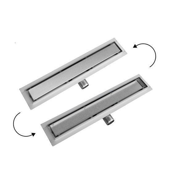 Трап для душу VBI KENT 2в1 80 CHROME фото