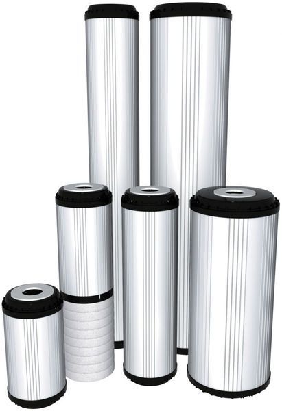 Картридж із гранульованим активованим вугіллям (GAC) (4.5"х20") Aquafilter FCCA20BB фото