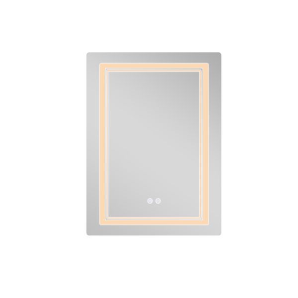 Дзеркало Qtap Cardinal (CA2) 600х800 з LED-підсвічуванням Touch, з антизапотіванням, з димером, рег. темп. кольору (3000-6500K) QT0478C608048453 фото