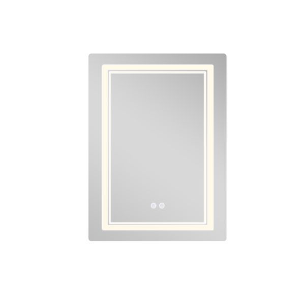 Дзеркало Qtap Cardinal (CA2) 600х800 з LED-підсвічуванням Touch, з антизапотіванням, з димером, рег. темп. кольору (3000-6500K) QT0478C608048453 фото