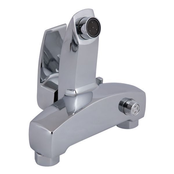 Смеситель для ванны Qtap Swan Eco (c душевым гарнитуром) QTSWA259CRM45534 Chrome фото