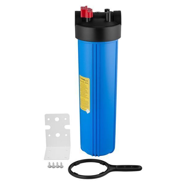 Колба фільтра 20BB Tiger Filtration синя 1" (латунь) 8 бар + картридж фото