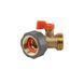 Кран запірний 3/4" ВЗ кутовий 45 градусів Bradas Brass Soft BR-S2232/45 фото 1