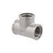Трійник 1/2" ВВВ латунний нікель PN40 Raftec T01 фото 4