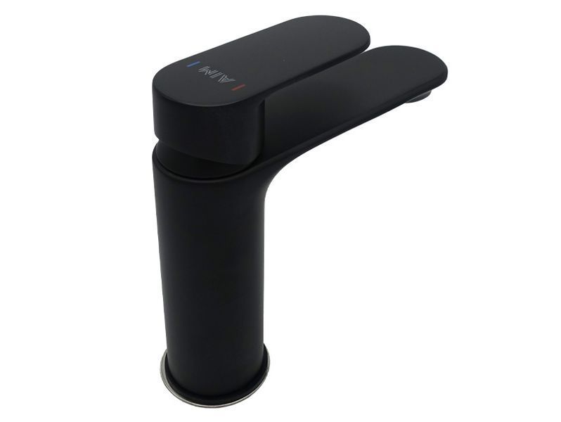 Змішувач для раковини AIM DG01210 Matte Black фото