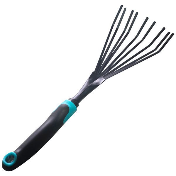 Грабли садовые веерные мини 390х130 мм BlackStar 05-30021 фото