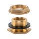 Врізка в бак 3/4"Н - 1/2"В втулка з гайкою та прокладкою Bradas Brass BR-P12034 фото 2