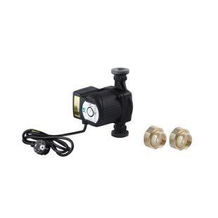 Насос циркуляційний Pumpman GRS25/40/180 Нmax 4 м Qmax 3 куб.м 88 Вт з гайками фото
