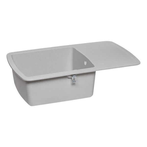 Кухонна мийка Lidz 770x490/200 GRA-09 (LIDZGRA09770490200) фото
