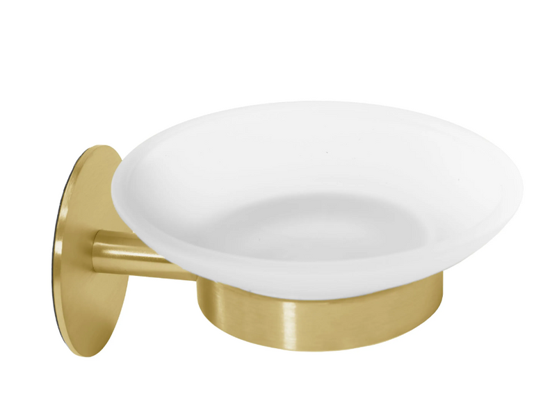 Мыльница REA 322218B BRUSHED GOLD фото