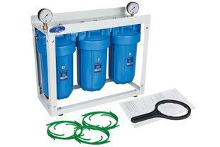 Трьохступінчата система фільтрації Big Blue 10" HHBB10B фото