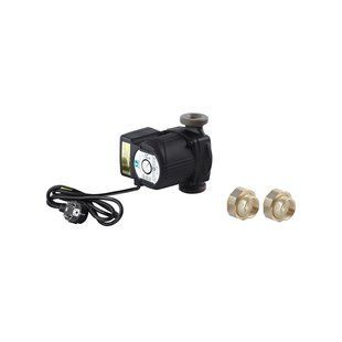 Насос циркуляційний Pumpman GRS25/60/130 Нmax 6 м Qmax 3,3 куб.м 93 Вт з гайками фото