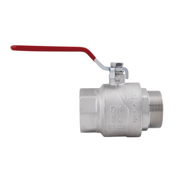 Кран кульовий SD Forte 2" ВЗ для води (ручка) SF605W50 фото