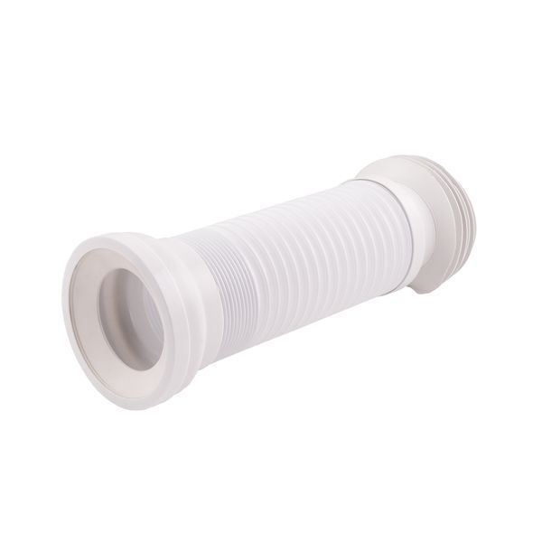Гофра для унитаза армированная длинная 240-450 мм Lidz (WHI) 60 01 G001 01 фото