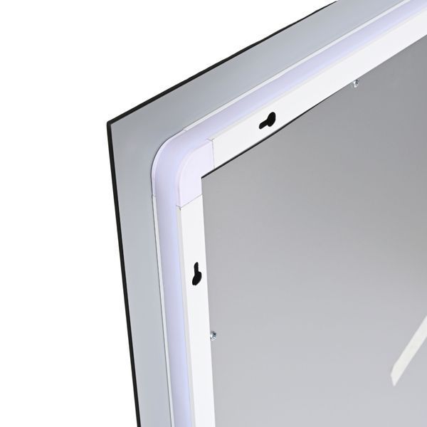 Дзеркало Qtap Taurus (TA1) 1000&times;800 мм з LED-підсвічуванням Touch, з антизапотіванням, з димером, рег. темп. кольору (3000-6500K) QTTAU100080048956 фото