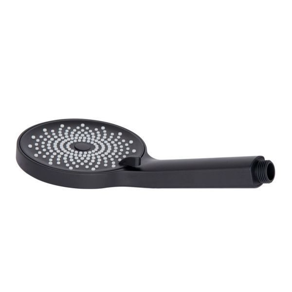 Лійка для ручного душу Lidz Niagara 32 120 мм кругла LDNIA32BLM47555 Matt Black фото
