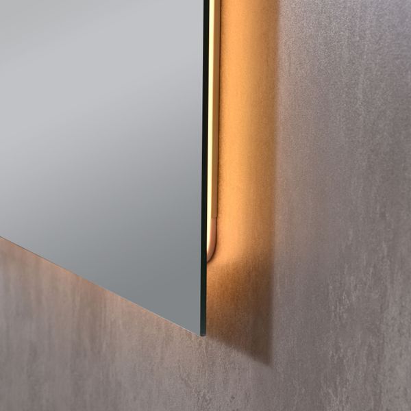 Дзеркало Qtap Taurus (TA1) 1000&times;800 мм з LED-підсвічуванням Touch, з антизапотіванням, з димером, рег. темп. кольору (3000-6500K) QTTAU100080048956 фото
