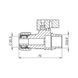 Кран кульовий обтискний SD Forte 20х3/4" ЗР SF262W20 фото 2