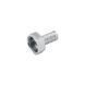 Штуцер Karro 1/2" РВ, D=12 мм нікельований KR-820 фото 1