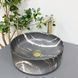 Умивальник (раковина) VBI PRATO BLACK ONYX накладний фото 4
