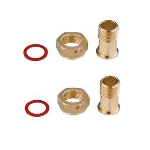 Комплект гаек для счетчика Karro 1/2" фото