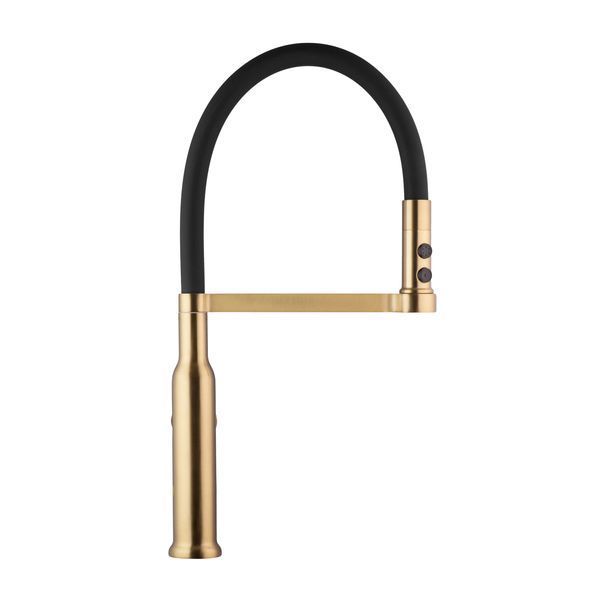 Смеситель для кухни Kroner KRP Ersel - GBG03112BLK фото