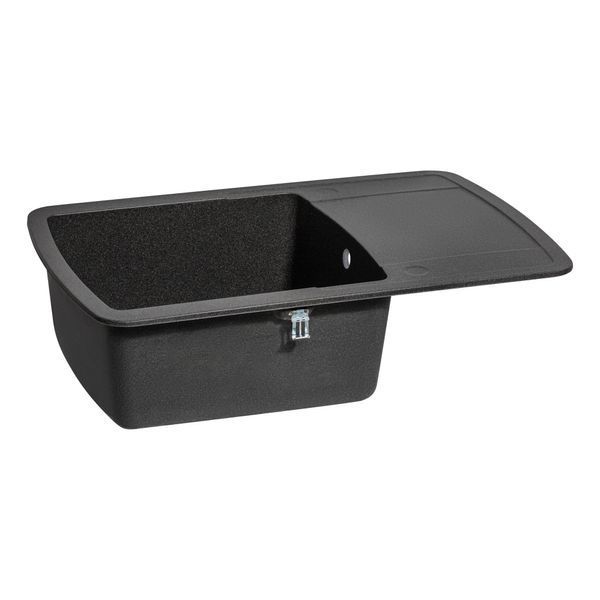 Кухонна мийка Lidz 770х490/200 GRF-13 (LIDZGRF13770490200) фото