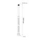 Шланг для подключения смесителя Thermo Alliance Standart (пара) 100 см NYLON M10x1/2"В длинная игла TAS386W100L фото 2