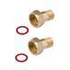 Комплект гаек для счетчика Karro 1/2" фото 3