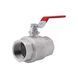 Кран шаровой SD Forte 1" 1/2 ВР для воды (ручка) SF600W40 фото 1