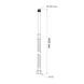 Шланг для подключения смесителя Thermo Alliance Standart (пара) 40 см NYLON M10x1/2"В длинная игла TAS386W40L фото 2