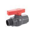 Кран шаровий 1" пластиковий ВЗ Presto-PS (PFV-0132)