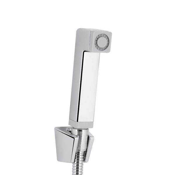 Змішувач для раковини Qtap Gemini (з гігієнічним душем) QTGEM272CRW45691 Chrome/White 45691сп фото