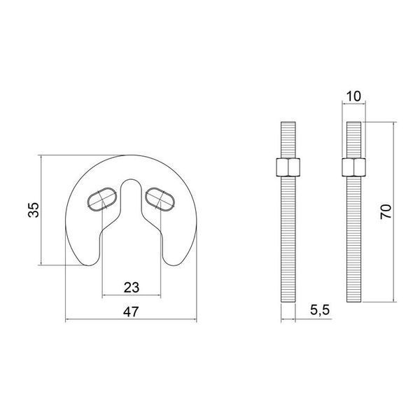 Крепление для смесителя Lidz Repair 020 LDREP02025843 фото