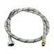 Шланг для змішувача 60 см 1/2"хМ10, коротка голка 18 мм Raftec FHSN060 фото 1