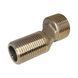 Эксцентрик для смесителя 1/2"Н х 3/4"Н удлиненный 60 мм (1 шт) фото 1