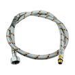 Шланг для змішувача 80 см 1/2"хМ10, коротка голка 18 мм Raftec FHSN080 фото
