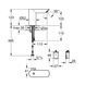 Смеситель бесконтактный для раковины Grohe Bau Cosmopolitan E 36451000 фото 2
