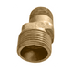 Эксцентрик для смесителя 1/2"Н х 3/4"Н 42 мм латунный фото 4