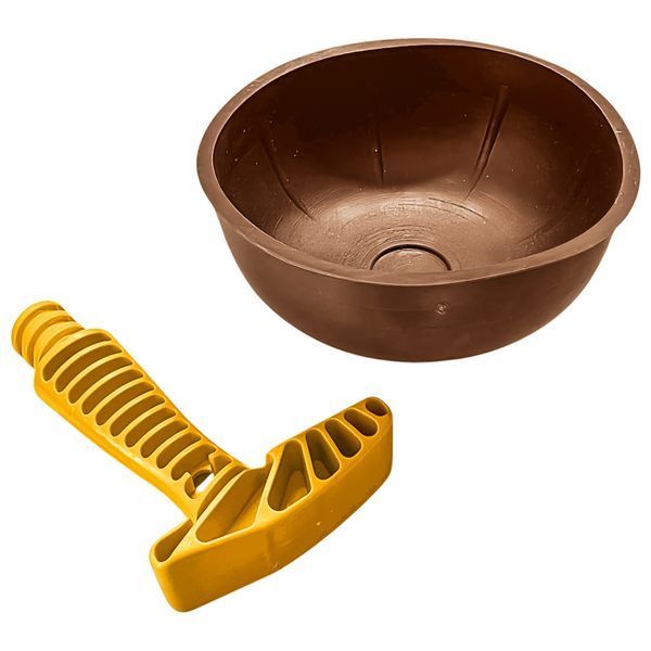 Вантуз пластиковый коричневый Extra Plast Евро (вакуумный для канализации) фото