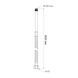 Шланг для подключения смесителя Thermo Alliance Standart (пара) 60 см NYLON M10x1/2"В длинная игла TAS386W60L фото 2