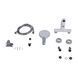 Змішувач для ванни Qtap Jay (з душовим гарнітуром) QTJAY259CRW45553 Chrome/White фото 5