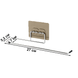Тримач для паперових рушників самоклеючийся з нержавіючої сталі фото 2