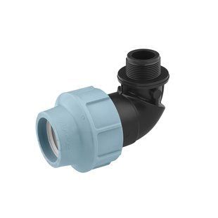 Коліно ПЕ SantehPlast 50х1 1/4" РЗ фото