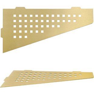 Кутова полиця для ванни REA SF05 30 BRUSHED GOLD фото