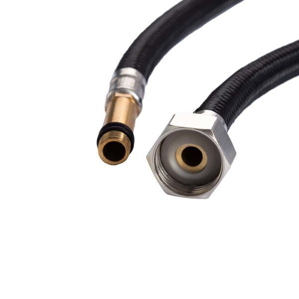 Шланг для смесителя Aquastrong Nylon длинный штуцер M10х1/2'' 120 см (AS34120) фото