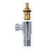 Кран кутовий Aquastrong C3 M1/2 х M1/2 (C310) нержавіюча сталь фото 3