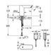 Смеситель бесконтактный для раковины Grohe Bau Cosmopolitan E 36453000 фото 2